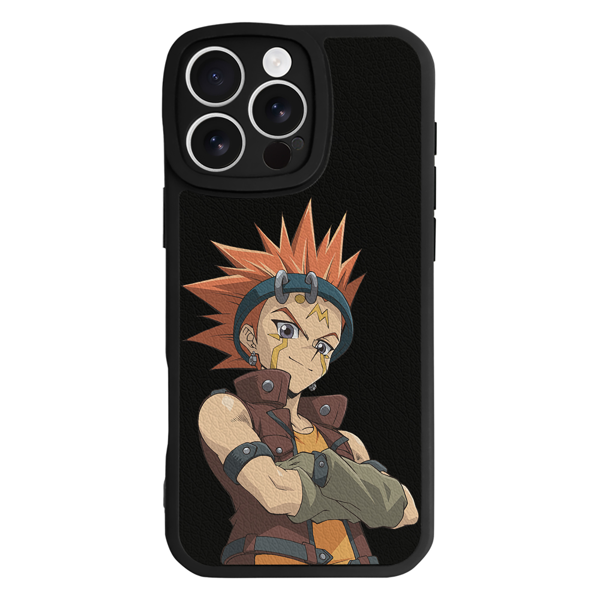 （画像用） 遊☆戯☆王 Yu-Gi-Oh! 【iPhone 16シリーズ対応】シリコンスマホケース（レザー調） 材質：シリコン